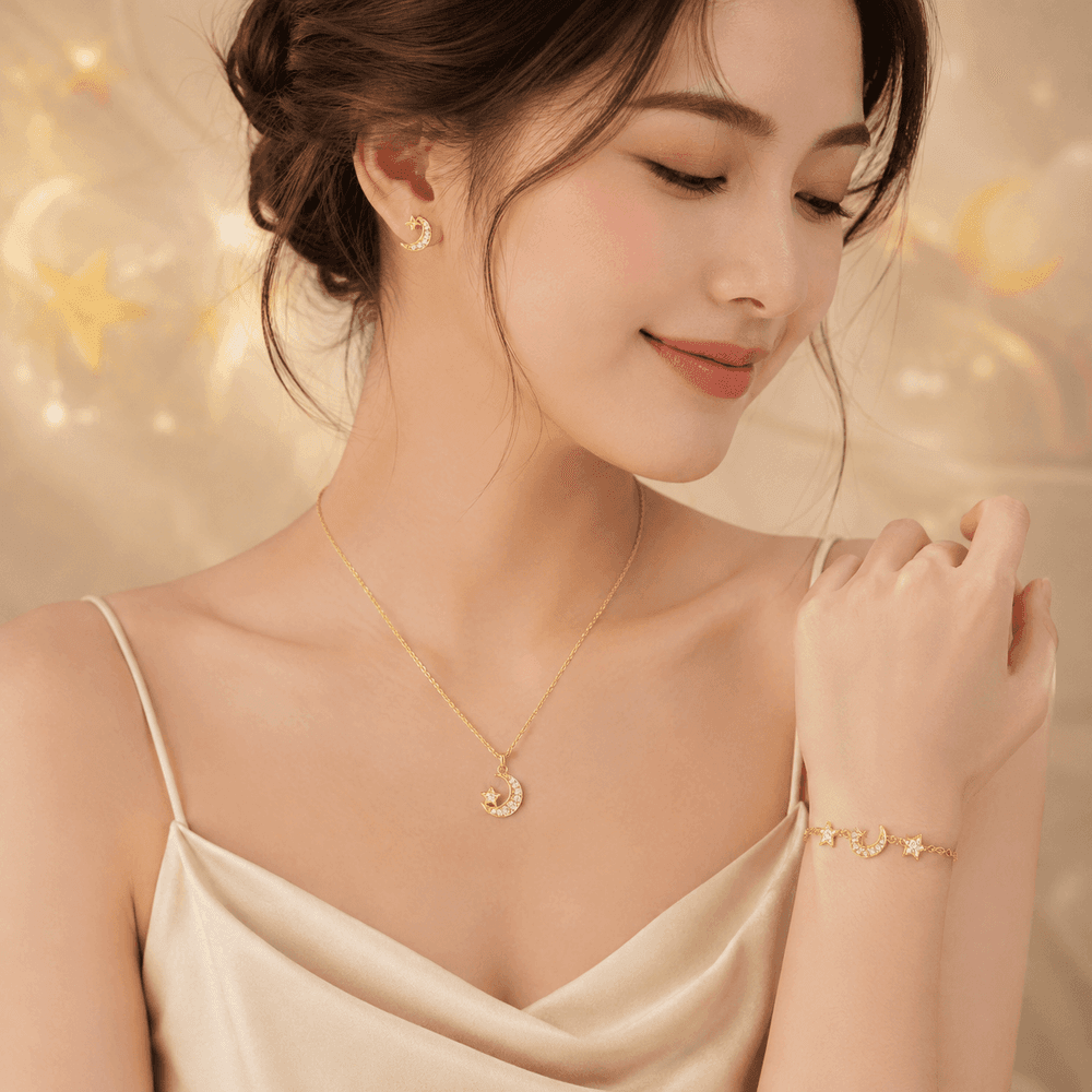 Set Nguyệt Tinh - Vẻ đẹp của trăng và sao