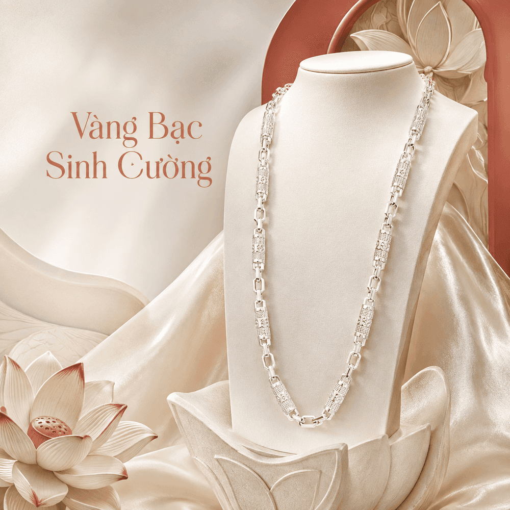 Dây Chuyền Bạc 925 Royal Link — Bạc