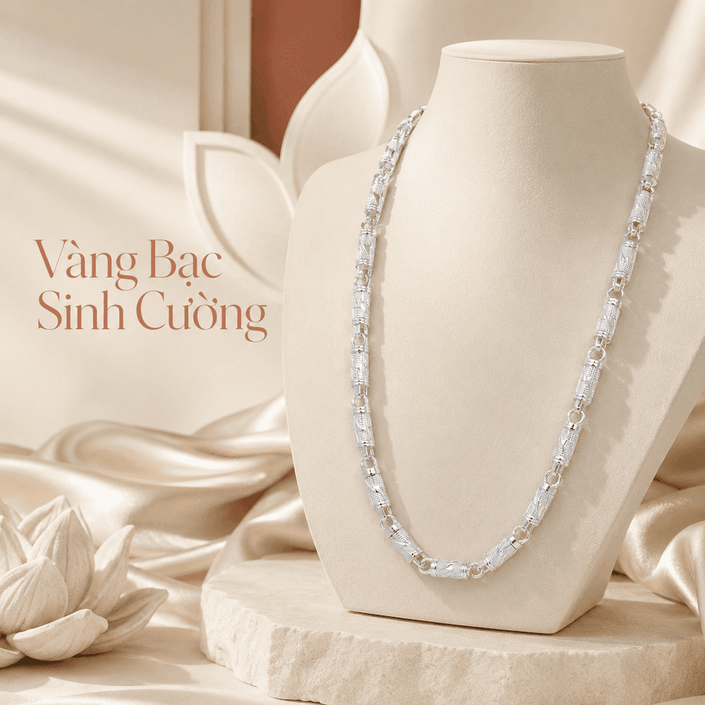Dây Chuyền Bạc 925 Noble Chain — Bạc