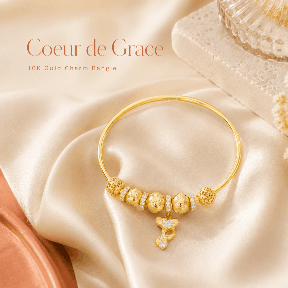 Éclat de Charme - 10K Gold Charm Collection