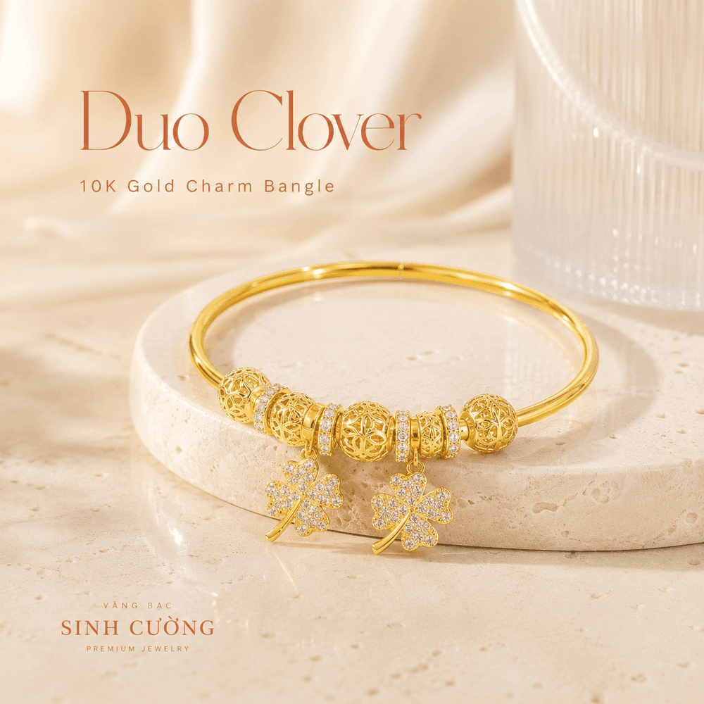 Éclat de Charme - 10K Gold Charm Collection