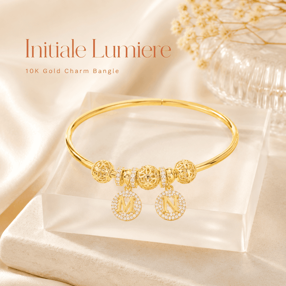 Éclat de Charme - 10K Gold Charm Collection