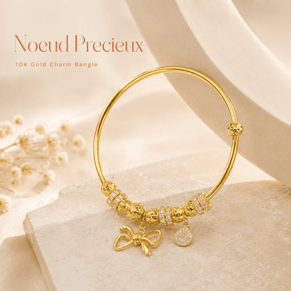 Éclat de Charme - 10K Gold Charm Collection