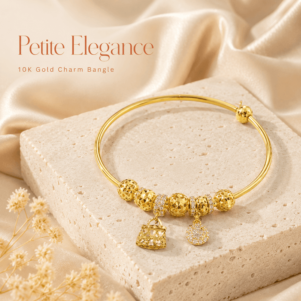 Éclat de Charme - 10K Gold Charm Collection