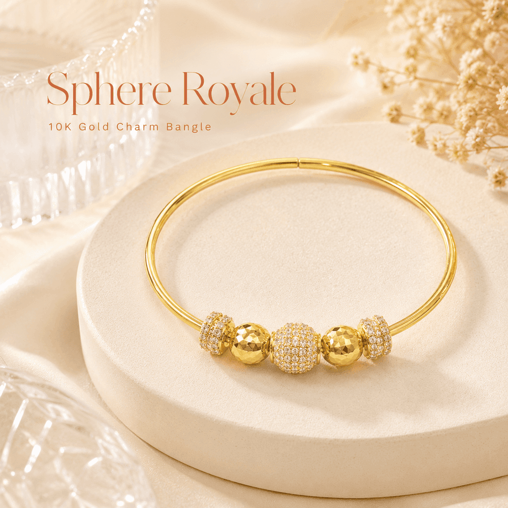 Éclat de Charme - 10K Gold Charm Collection