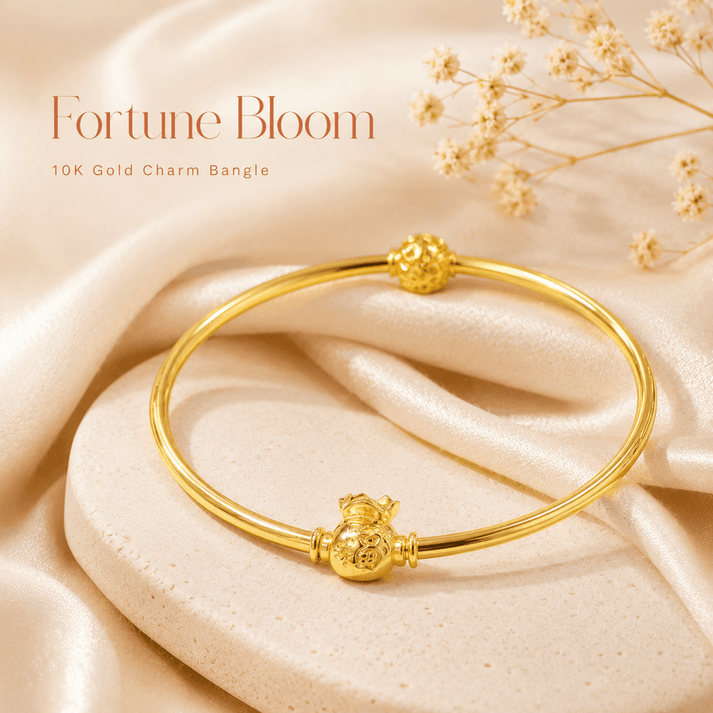 Éclat de Charme - 10K Gold Charm Collection