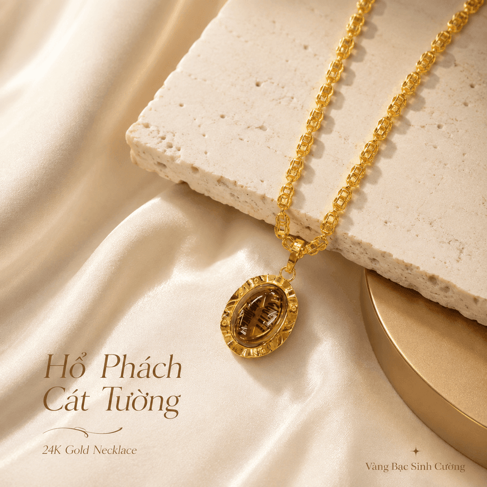 Hoàng Kim Di Sản – 24K Gold Necklace Collection