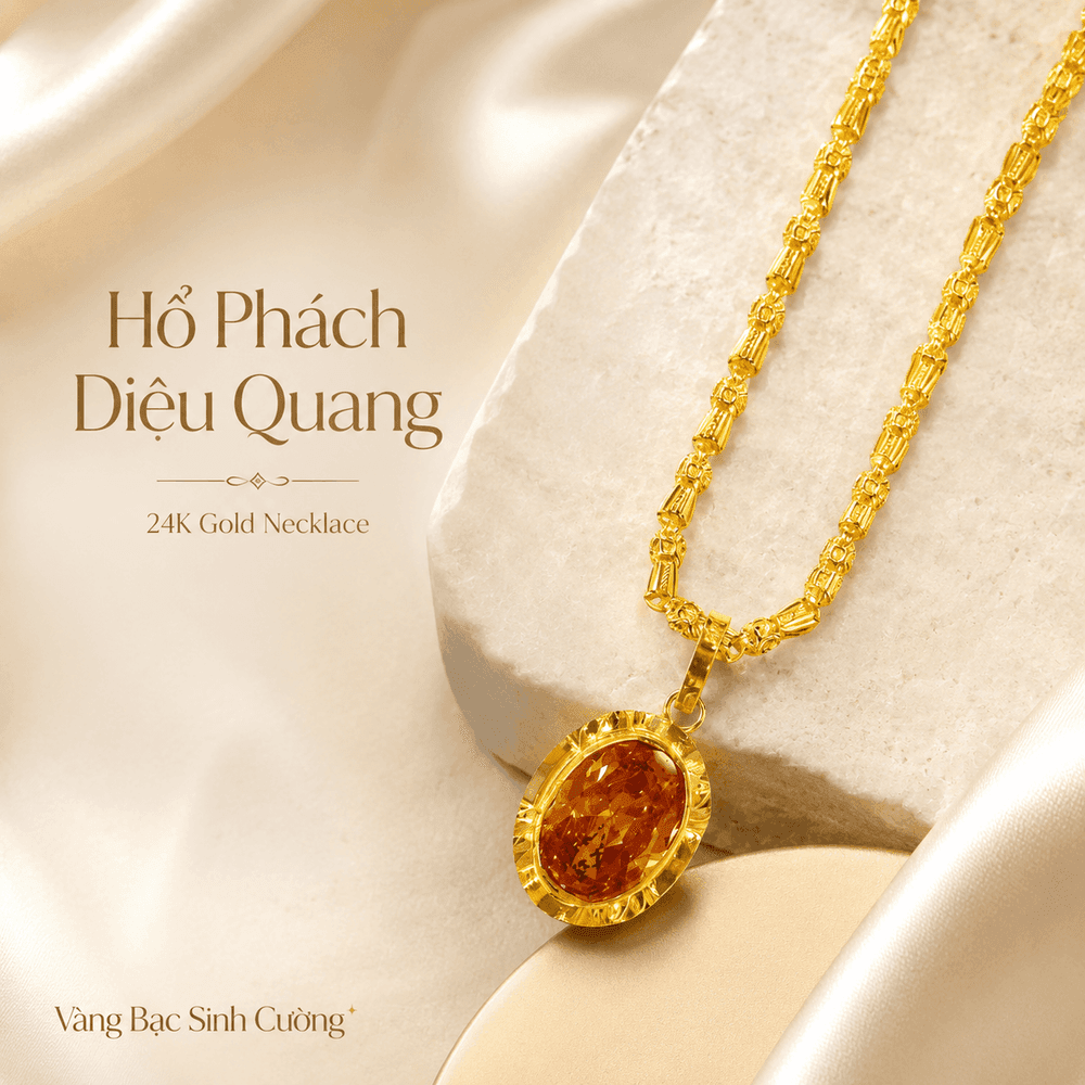 Hoàng Kim Di Sản – 24K Gold Necklace Collection
