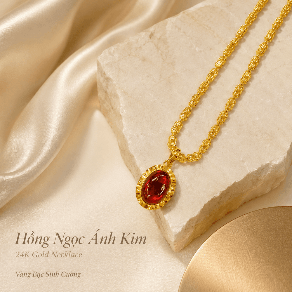 Hoàng Kim Di Sản – 24K Gold Necklace Collection