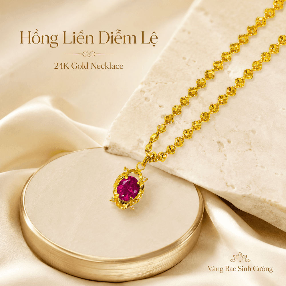 Hoàng Kim Di Sản – 24K Gold Necklace Collection